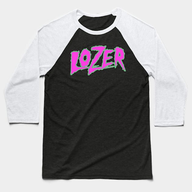 Lozer Baseball T-Shirt by Tr3Lozer